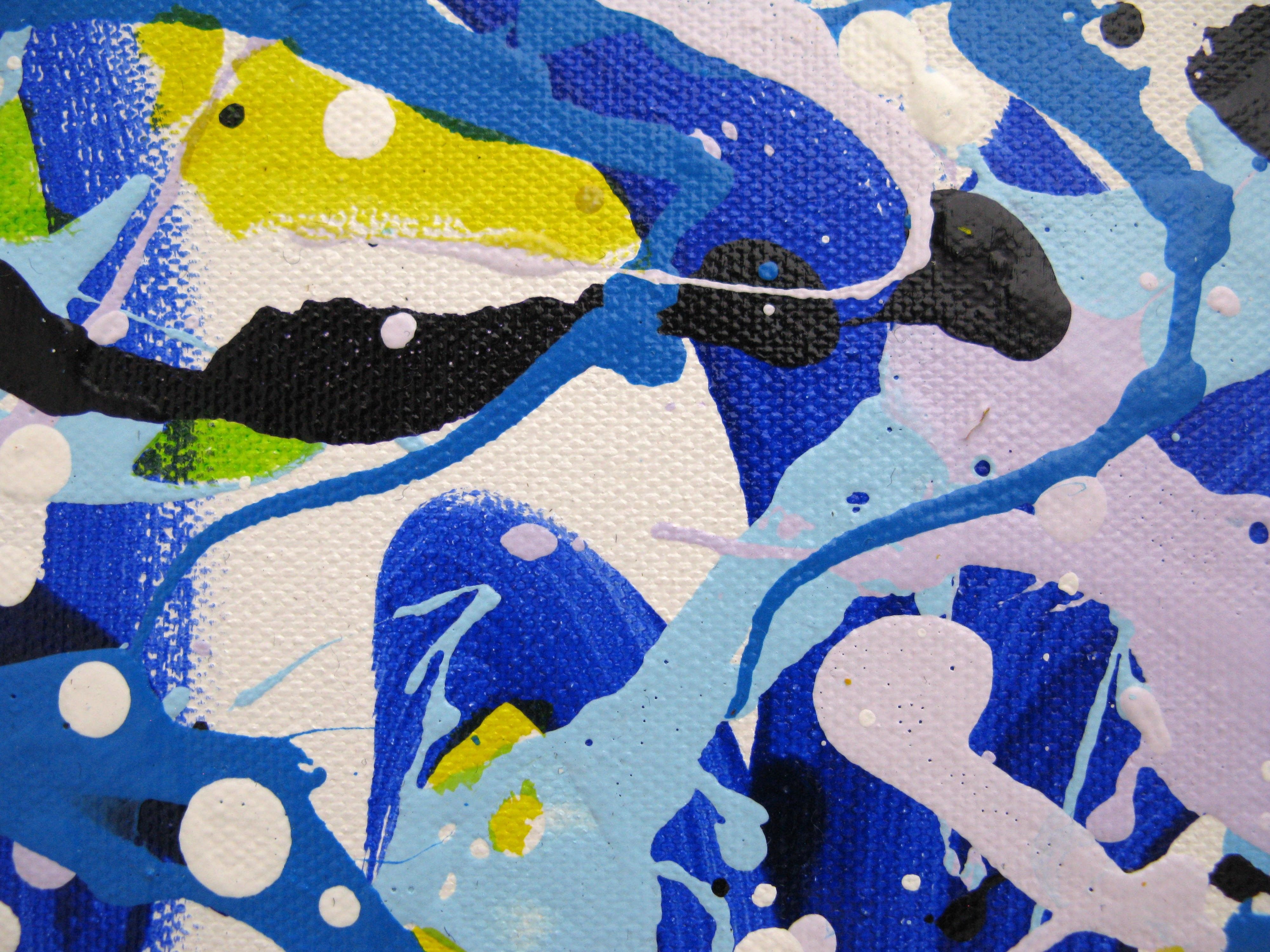 Tableau de STEPHANE RIME a pour titre  NO NAME D34 style abstrait dim : STEPHANE RIMEprix:250