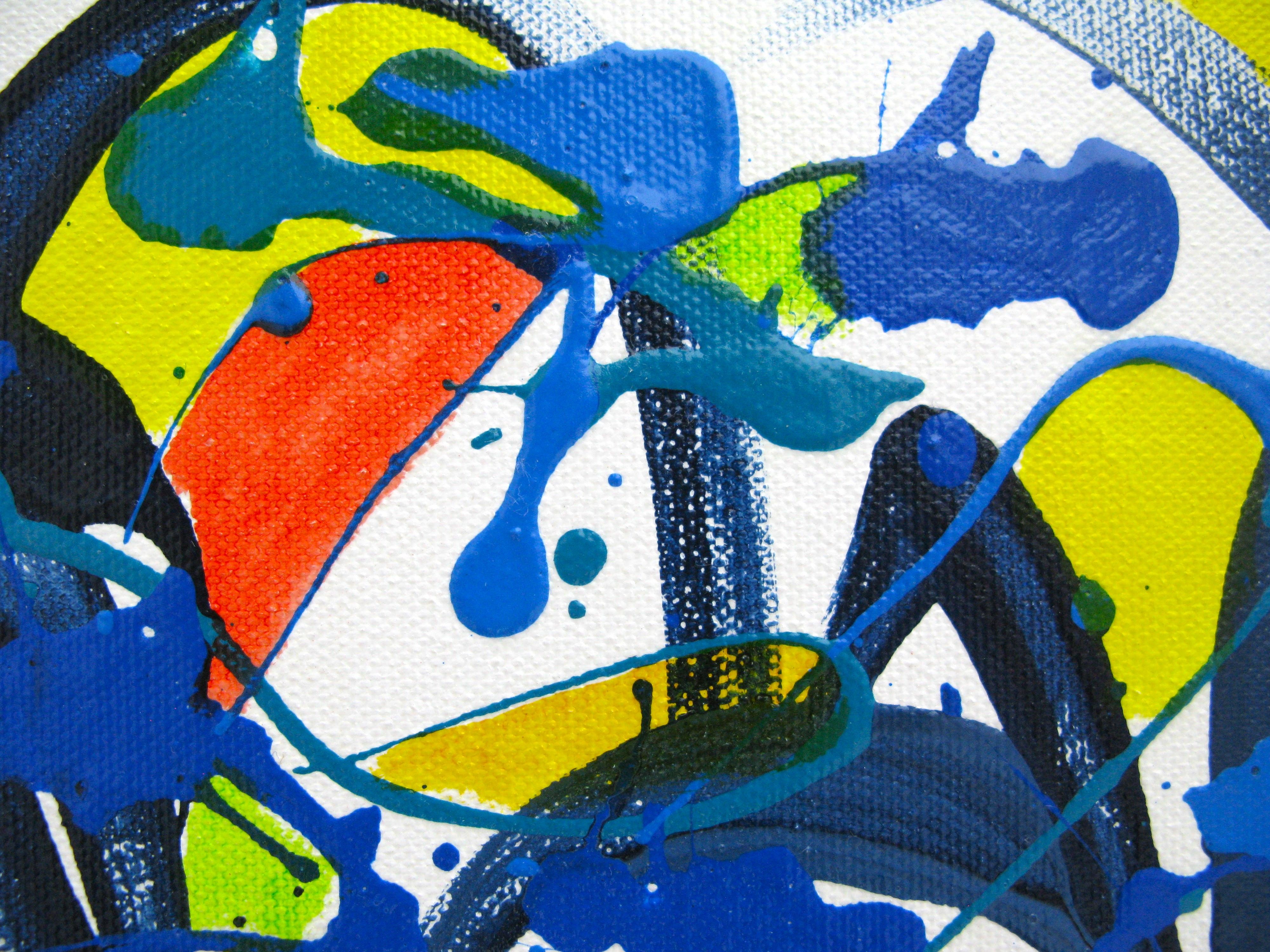 Tableau de STEPHANE RIME a pour titre  NO NAME E88 style abstrait dim : STEPHANE RIMEprix:250