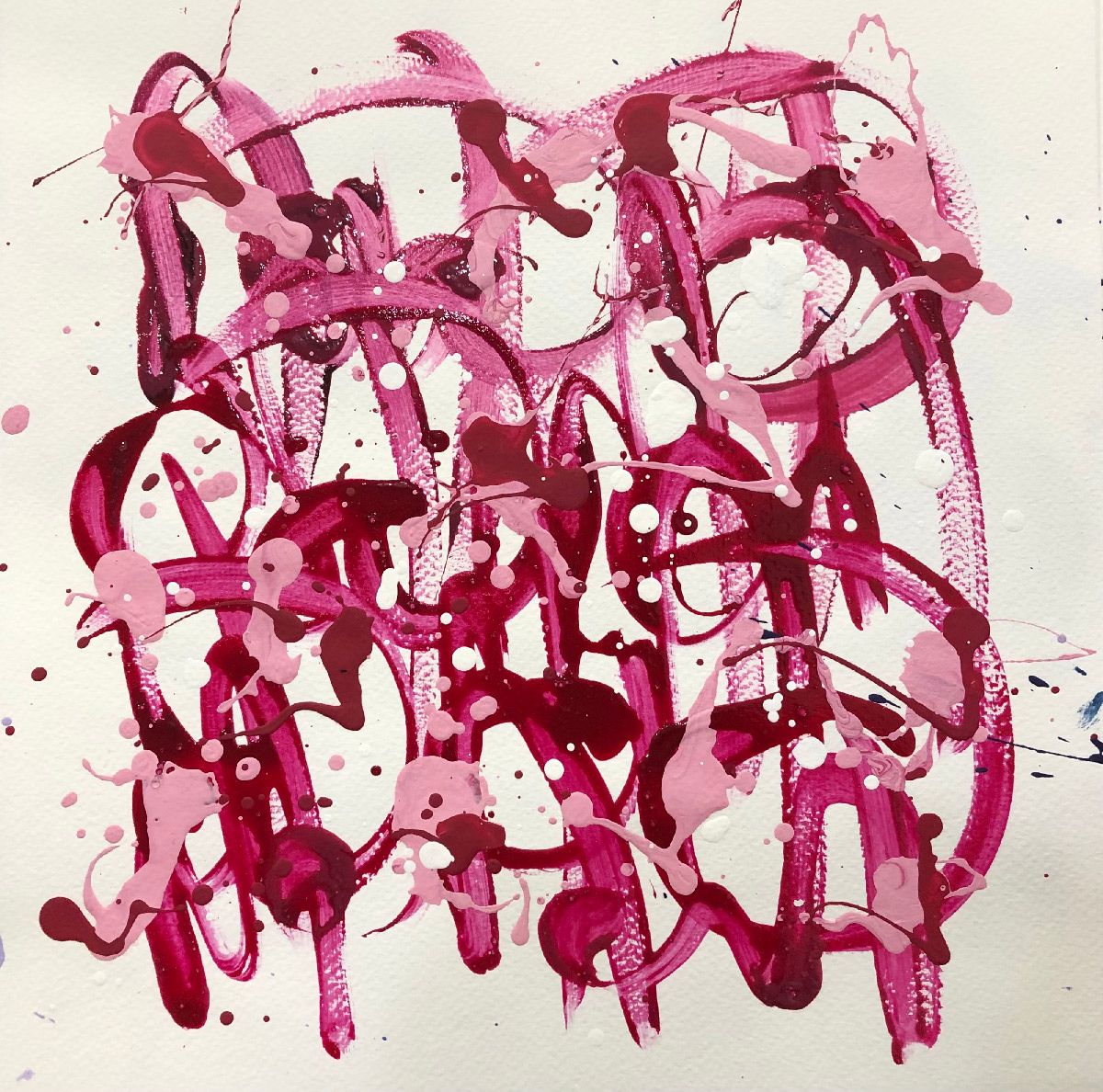 Dessin de STEPHANE RIME a pour titre  noname D137 style abstrait dim : STEPHANE RIMEprix:60