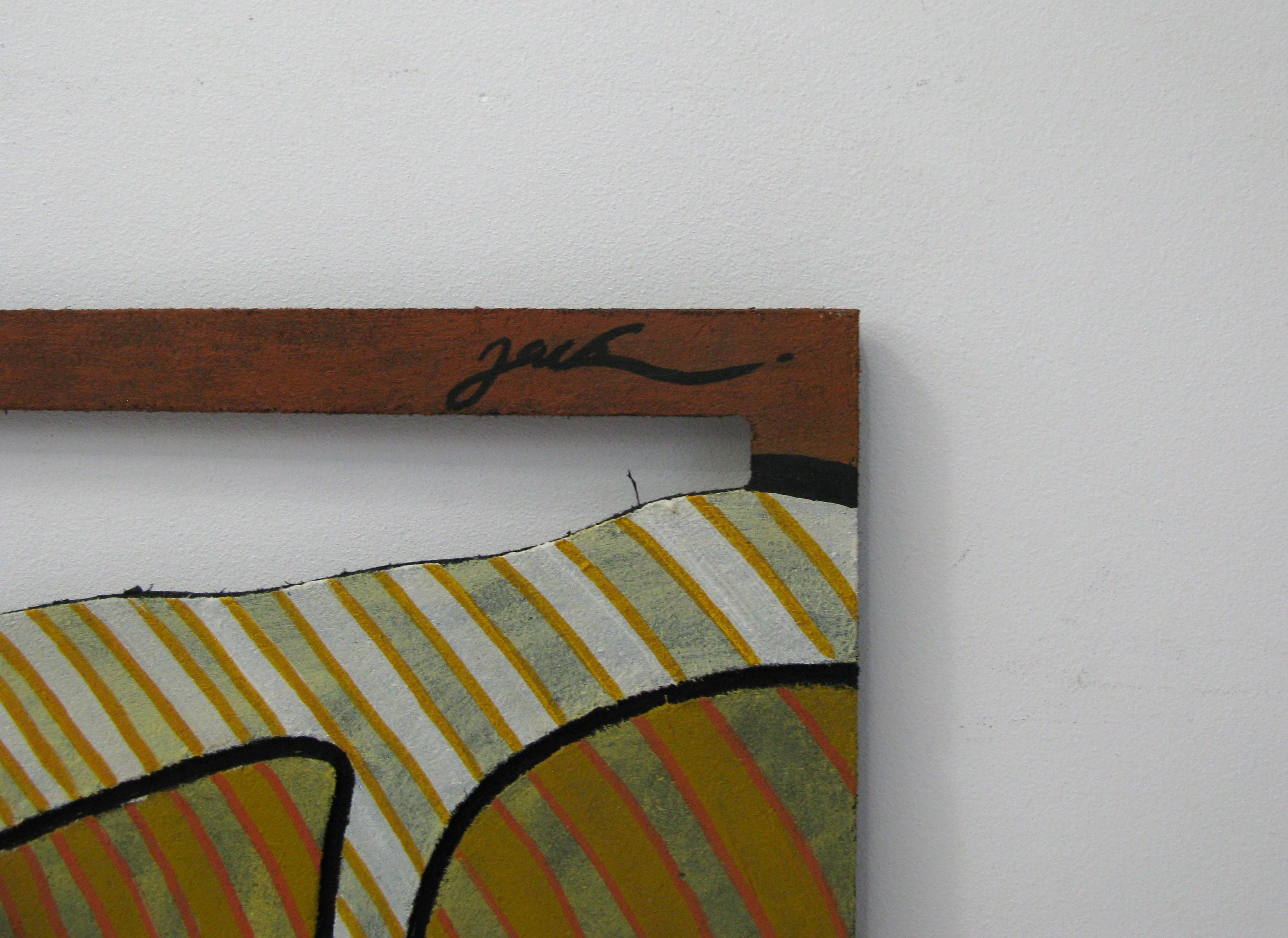 Sculpture de JACK JACQUOT a pour titre  Fuck style street pop art dim : JACK JACQUOTprix:800