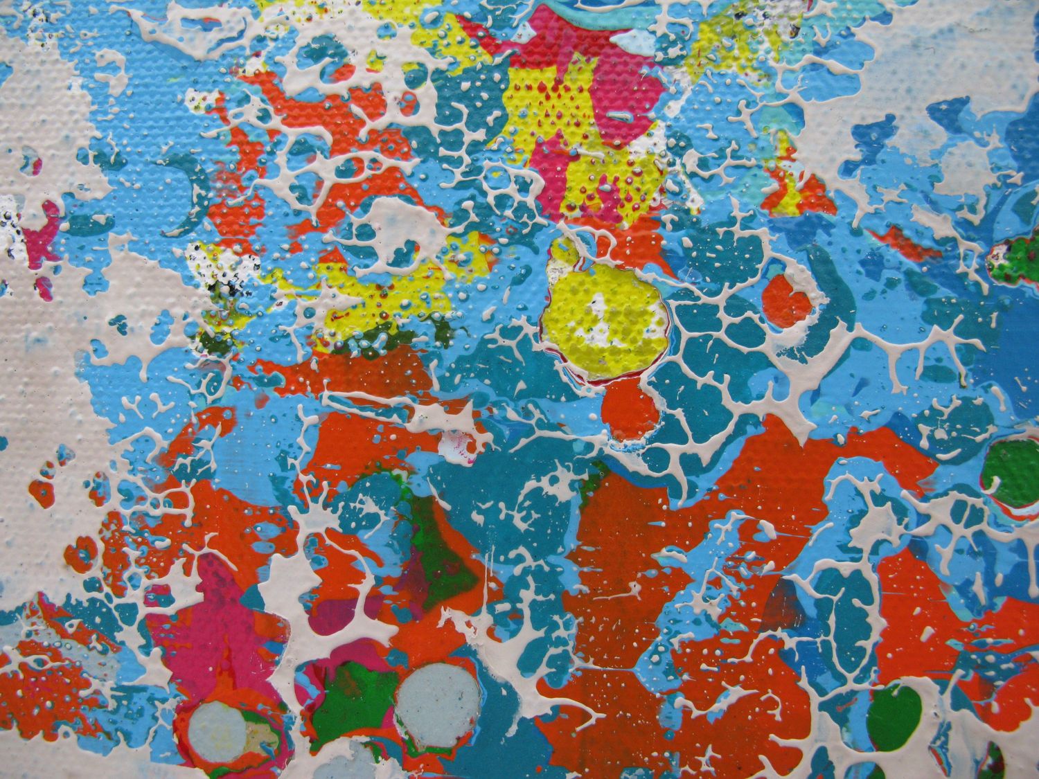 Tableau de CELINE WEBER a pour titre  STONE FJORDS style abstrait dim : CELINE WEBERprix:650