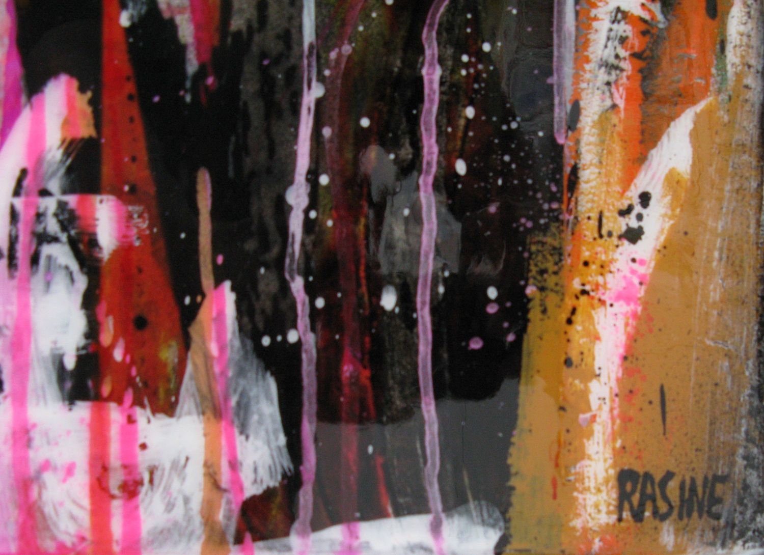 Tableau de THIERRY RASINE a pour titre  Hollywood star style street pop art dim : THIERRY RASINEprix:1100