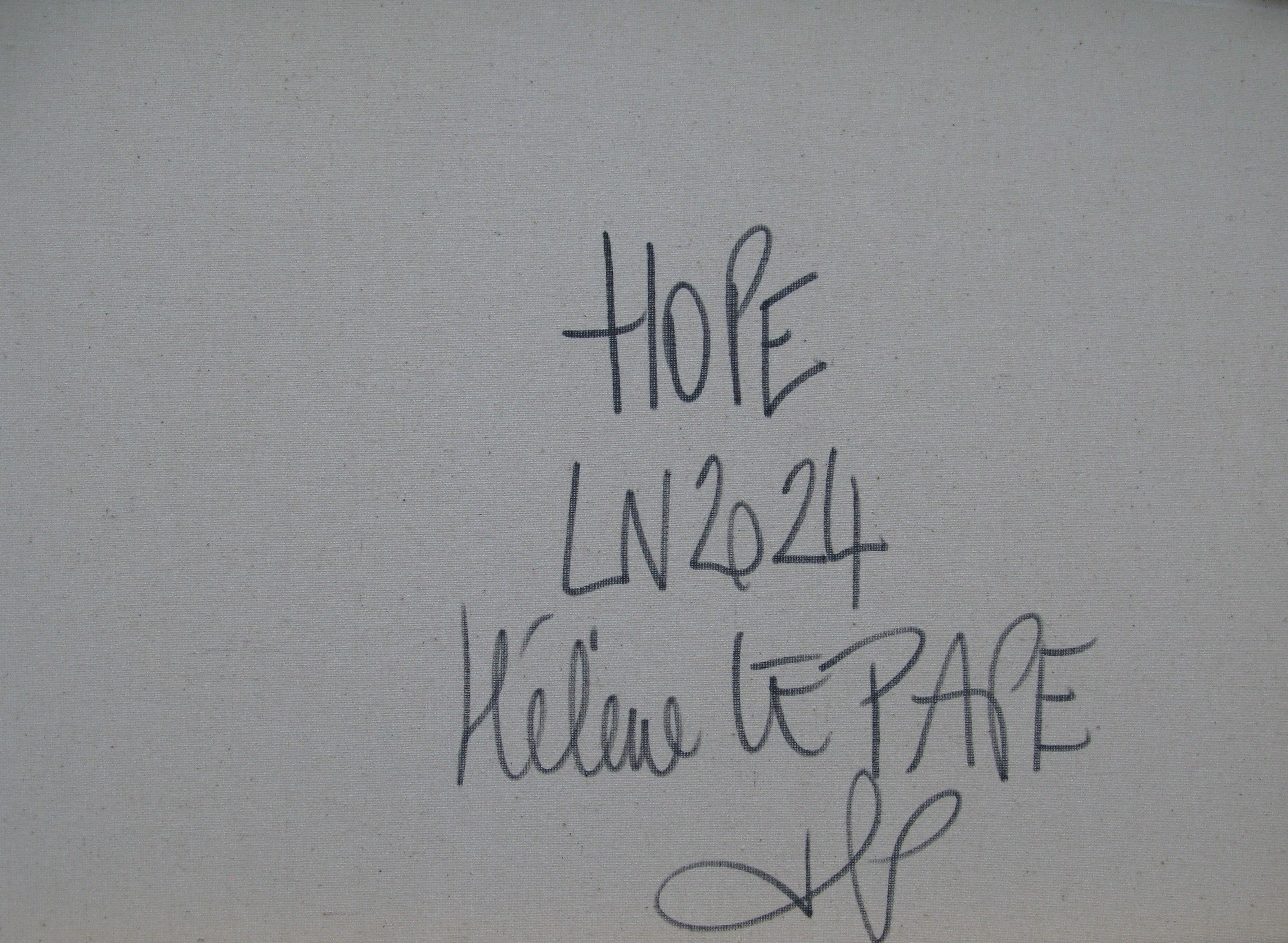 Tableau de LN LE PAPE a pour titre  Hope style street pop art dim : LN LE PAPEprix:500