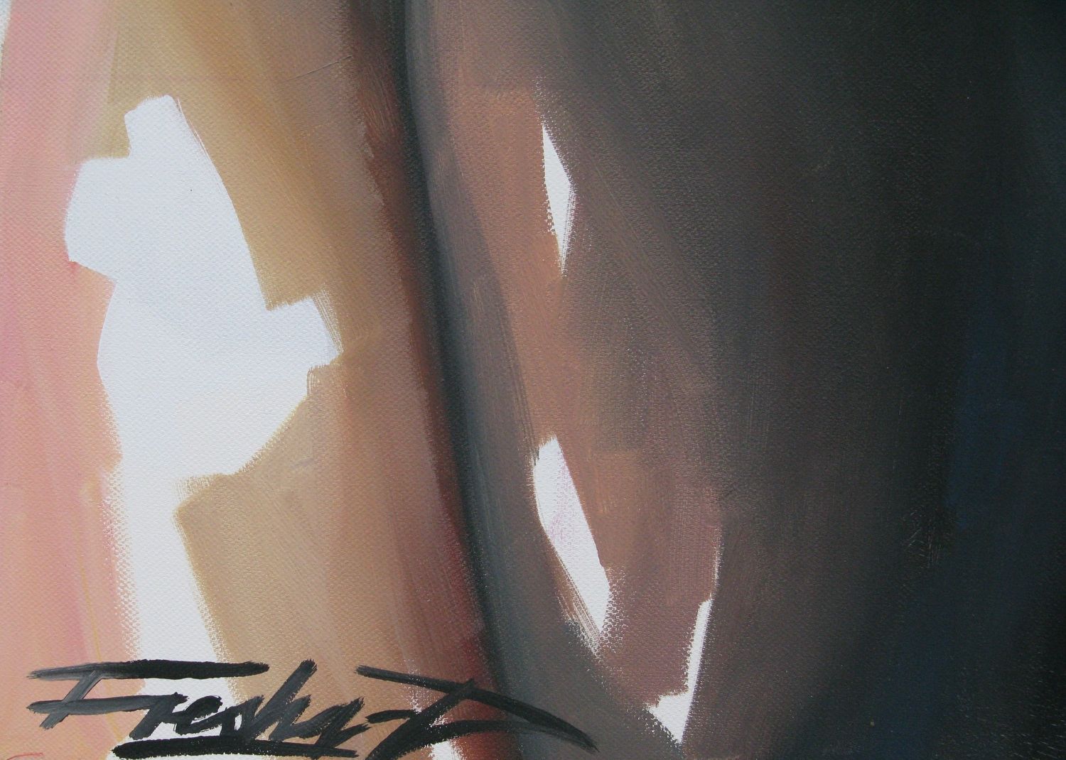 Tableau de FRESHA D a pour titre  Regard style street art  dim : FRESHA Dprix:950