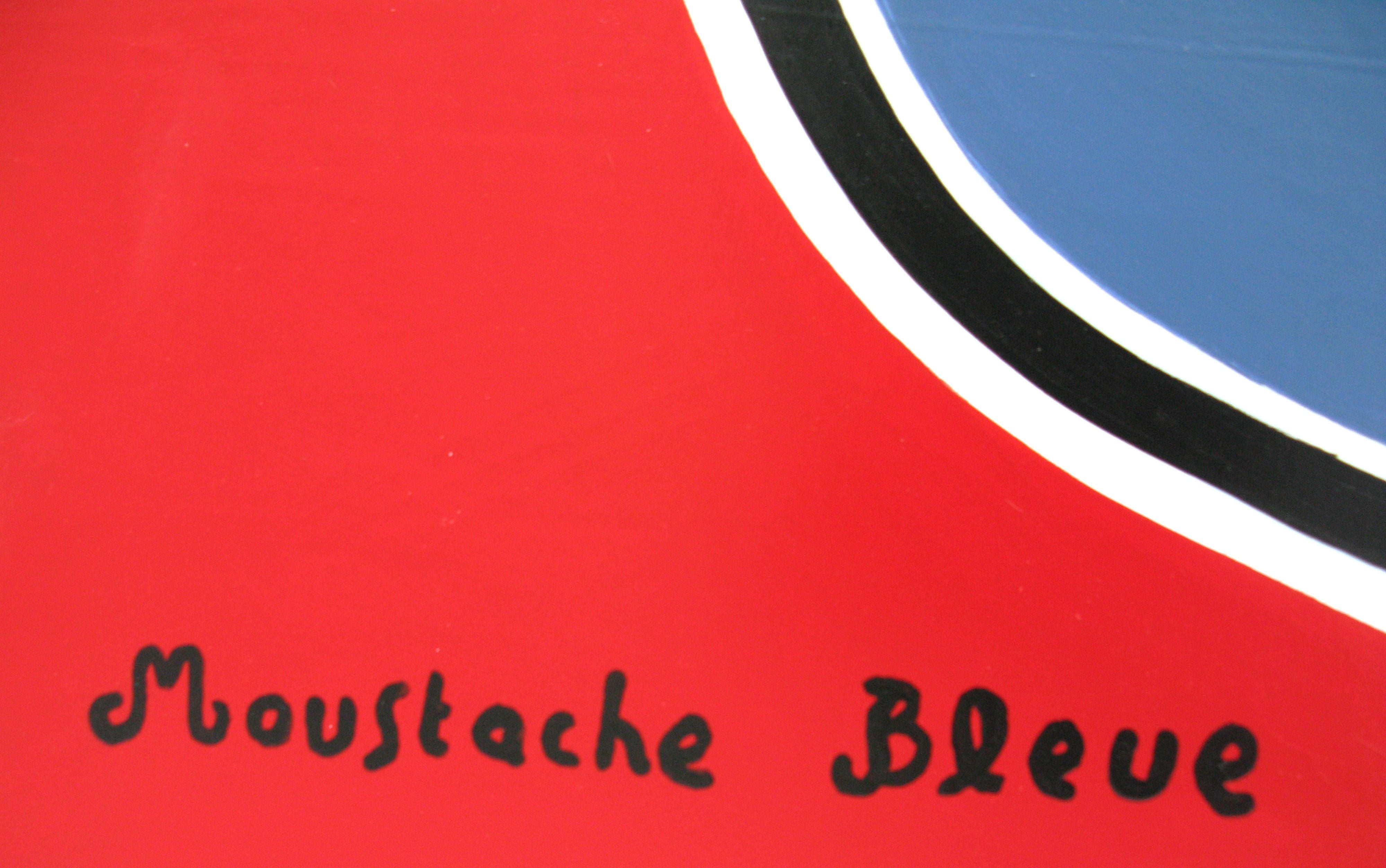 Tableau de MOUSTACHE BLEUE a pour titre  Restez magique style figuratif dim : MOUSTACHE BLEUEprix:850