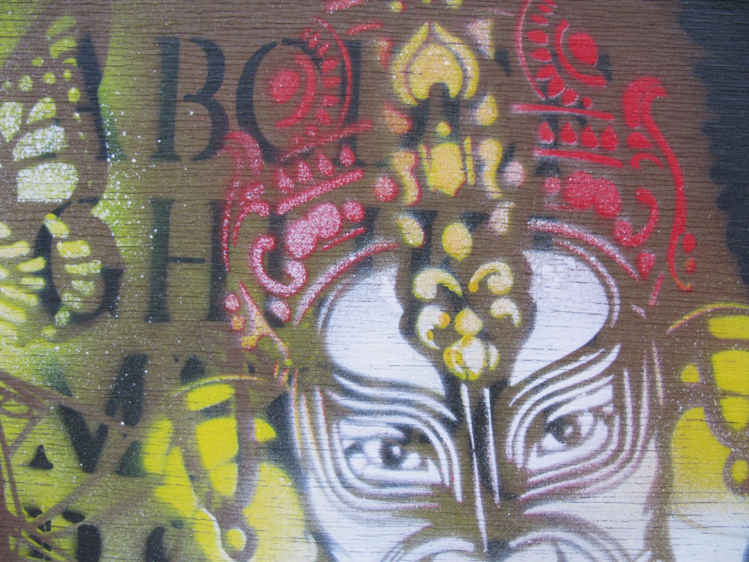 Tableau de KARO TRASS a pour titre  Circulation alternée style street pop art, street art dim : KARO TRASSprix:350