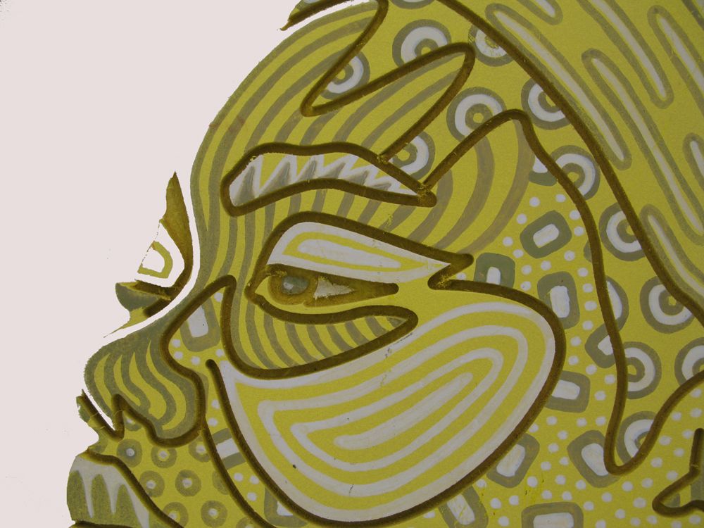 Sculpture de JACK JACQUOT a pour titre  Nuance 7 style street pop art dim : JACK JACQUOTprix:350