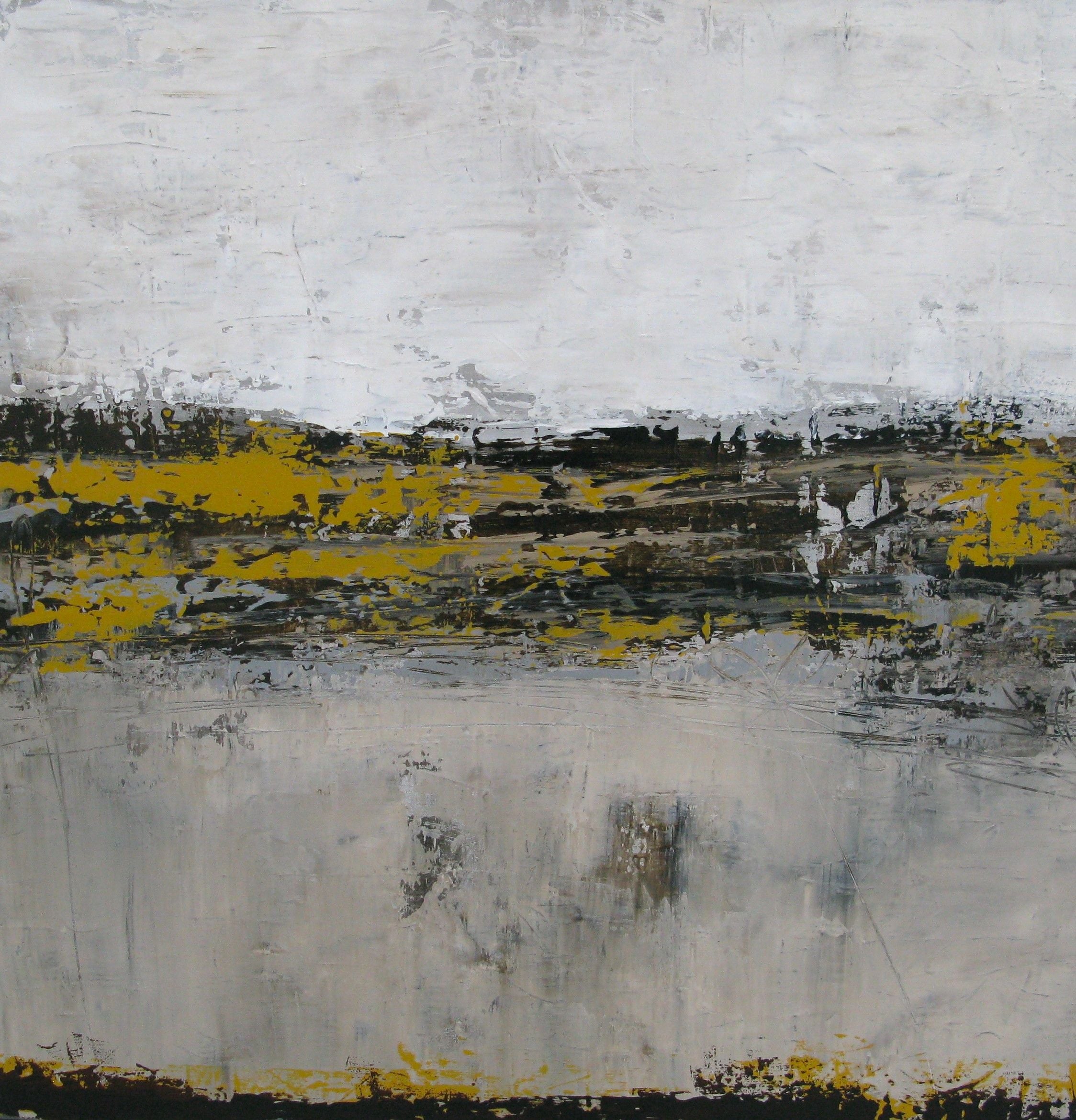 Tableau de TANIA CARRARA a pour titre  NUANCES BREHAT style abstrait dim : TANIA CARRARAprix:750