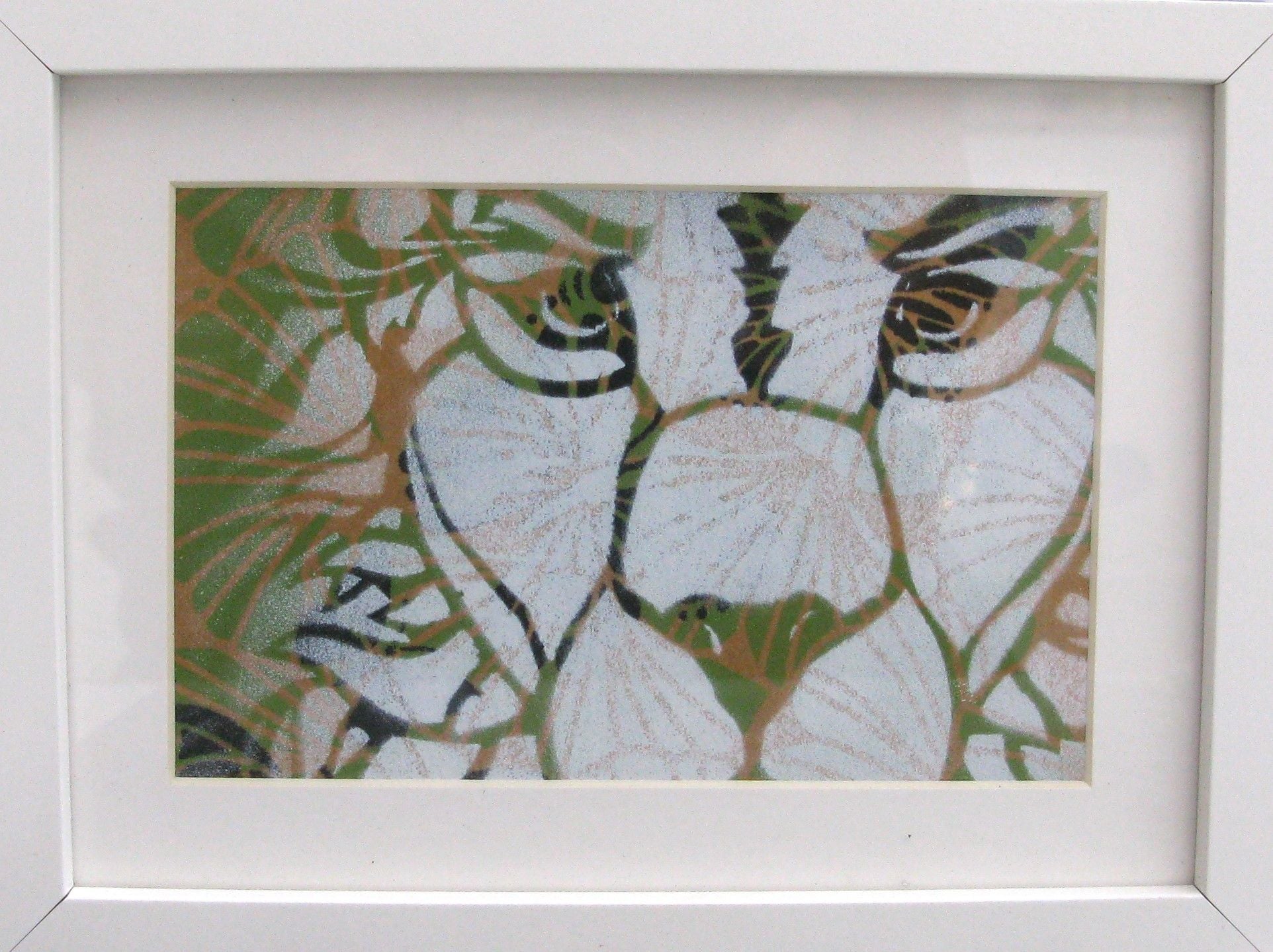 Tableau de KARO TRASS a pour titre  Mon chat style street pop art, street art dim : KARO TRASSprix:50