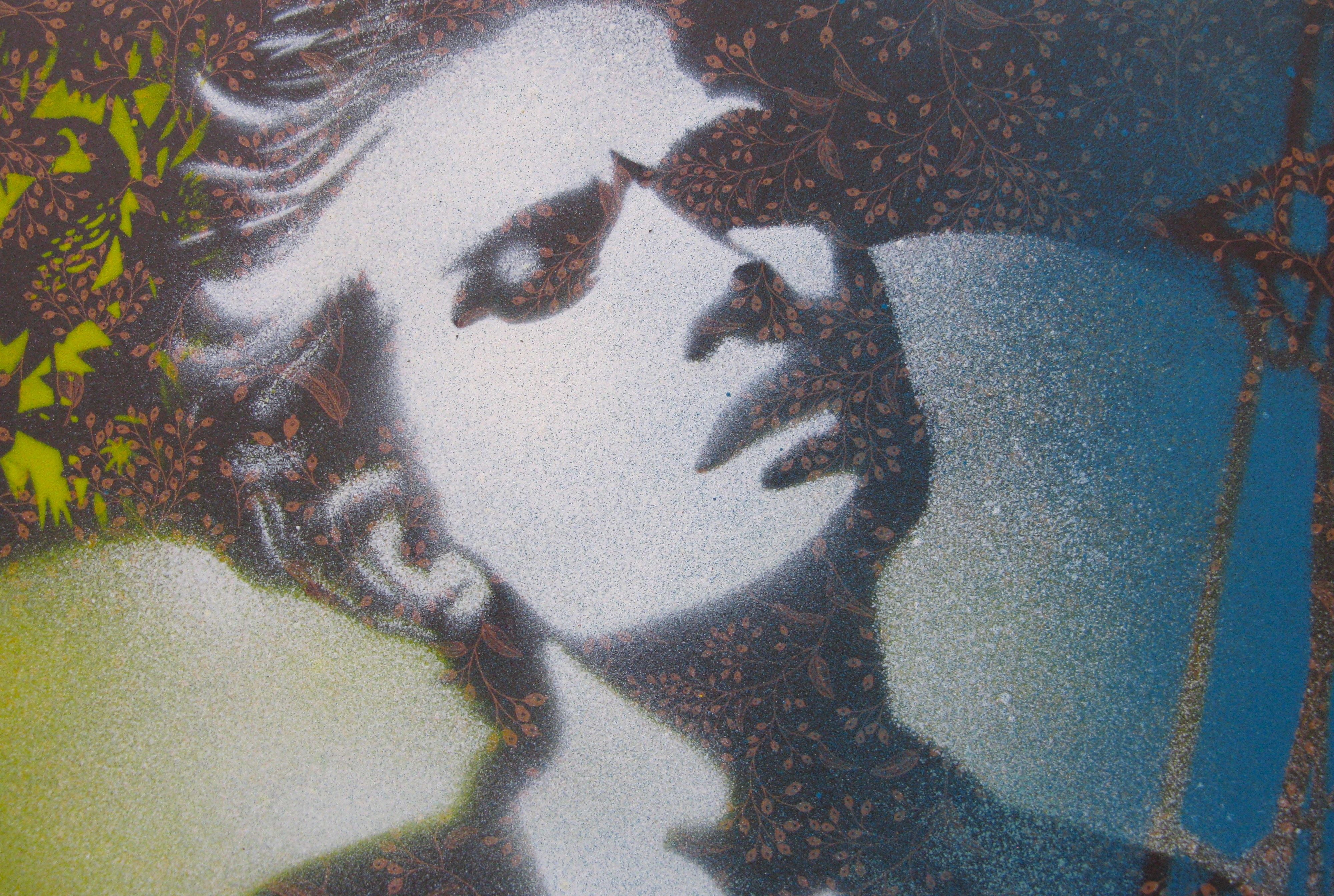 Tableau de KARO TRASS a pour titre  Retour au port d'attache style street pop art, street art dim : KARO TRASSprix:90