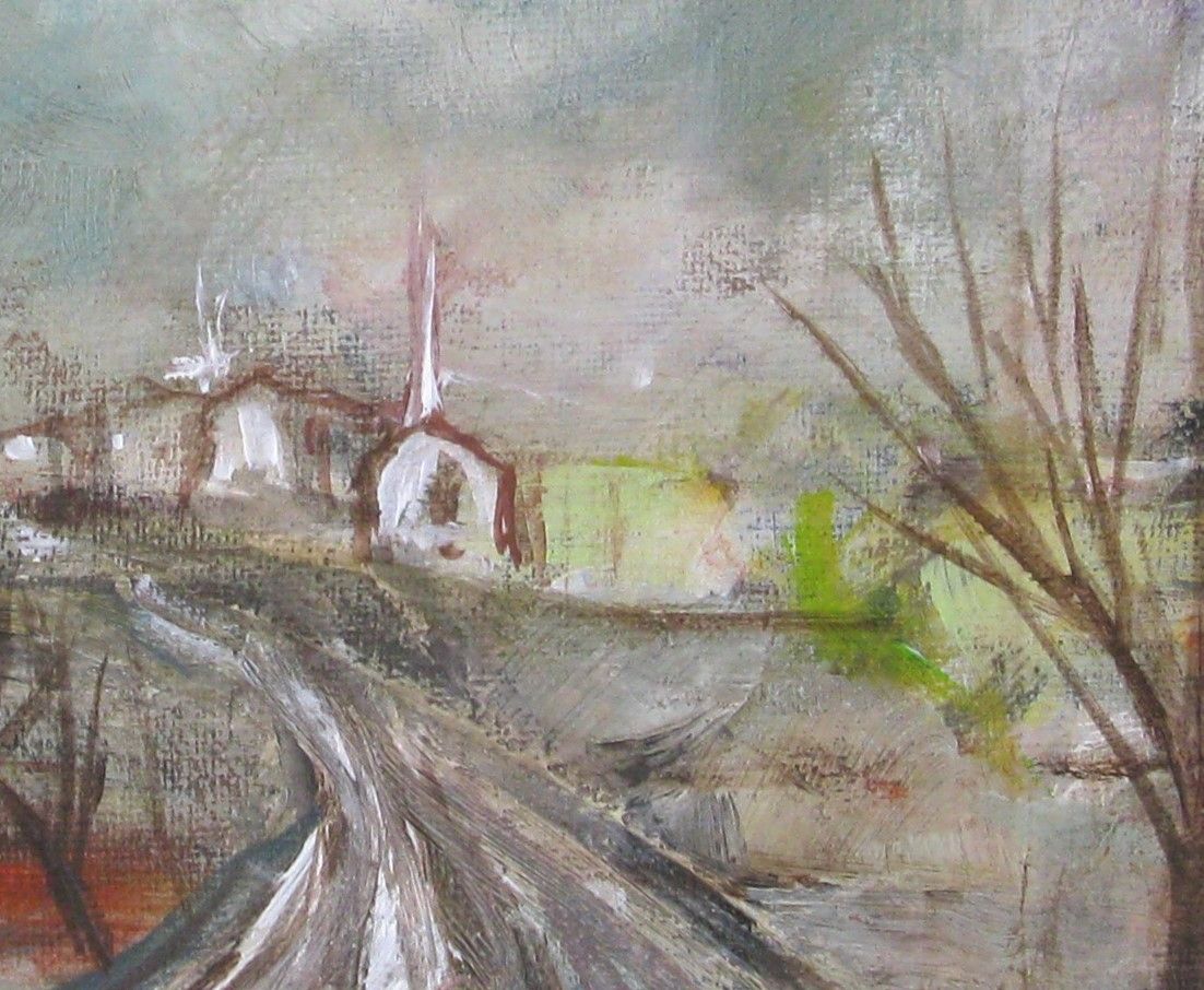 Tableau de IVAN TZONEV a pour titre  Silence 2 style figuratif dim : IVAN TZONEVprix:160
