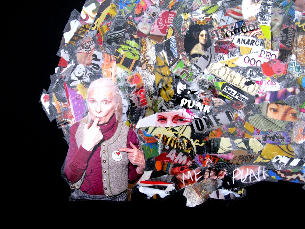 Editions d'art de FLOREPEA a pour titre  I love crap style street art, graphique dim : FLOREPEAprix:300