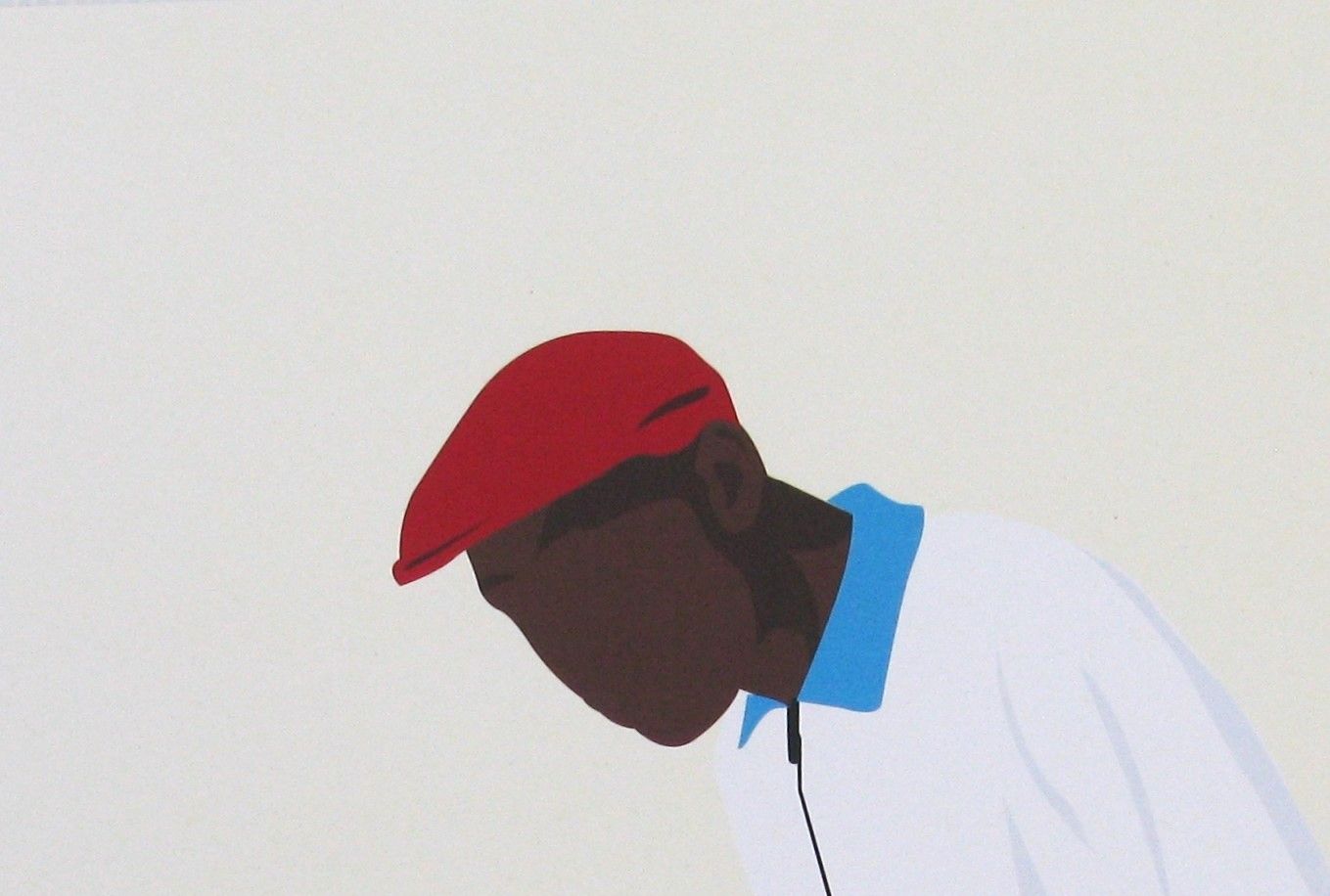 Editions d'art de Premiere Base a pour titre  Tyler The creator 3 style figuratif dim : Premiere Baseprix:29