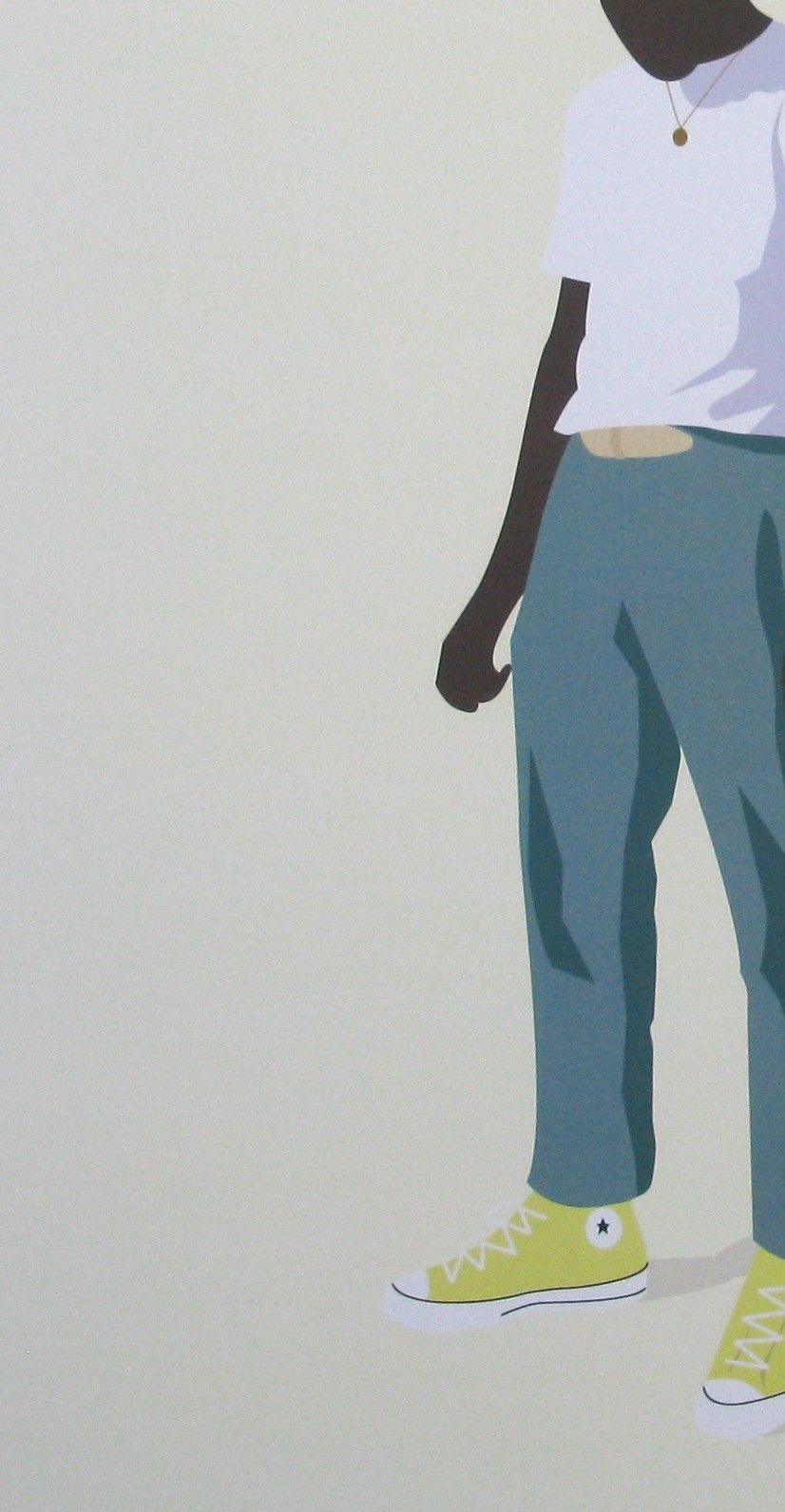 Editions d'art de Premiere Base a pour titre  Tyler The creator 2 style figuratif dim : Premiere Baseprix:29