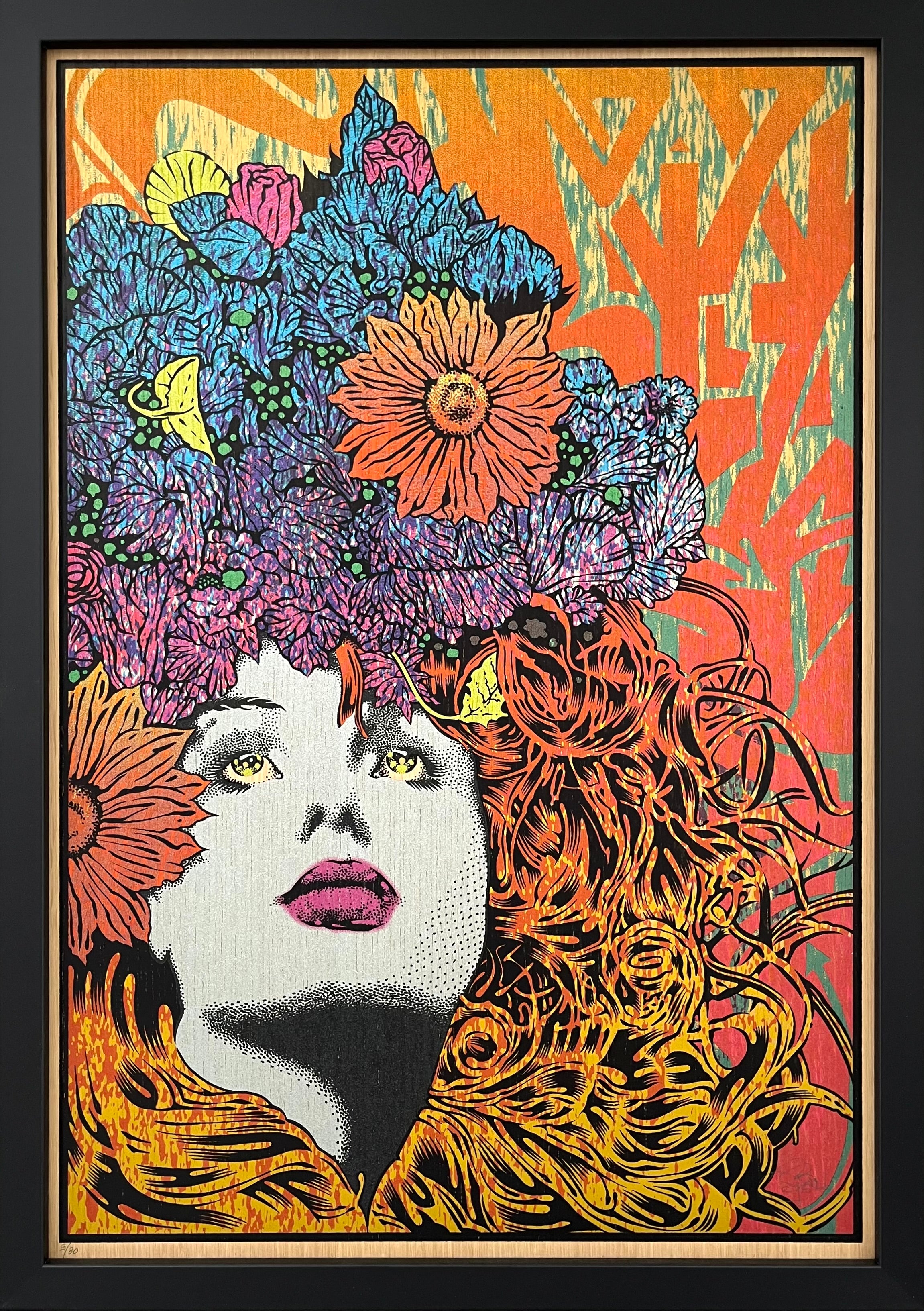 MNEMOSYNE wood panel