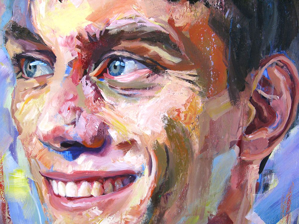 Tableau de NUNO a pour titre  SEB style figuratif dim : NUNOprix:1800