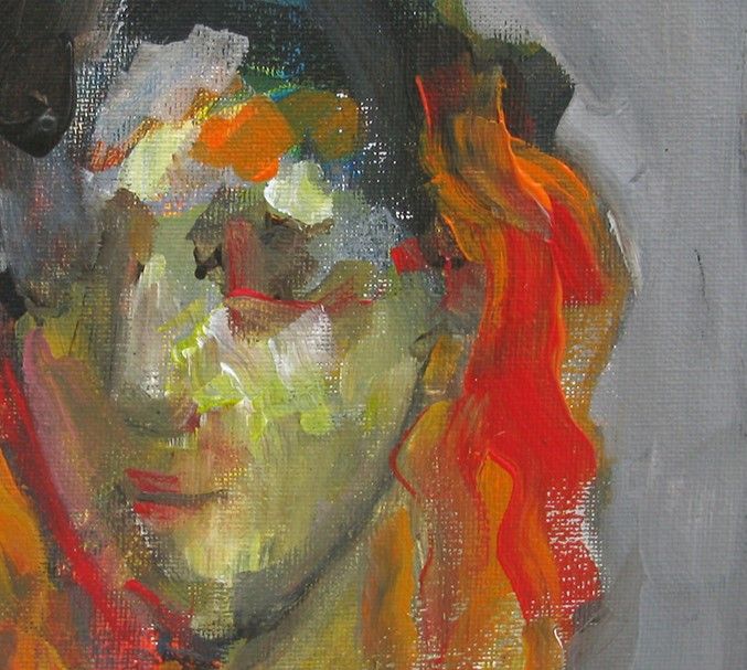Tableau de IVAN TZONEV a pour titre  Tête 2 style figuratif dim : IVAN TZONEVprix:80