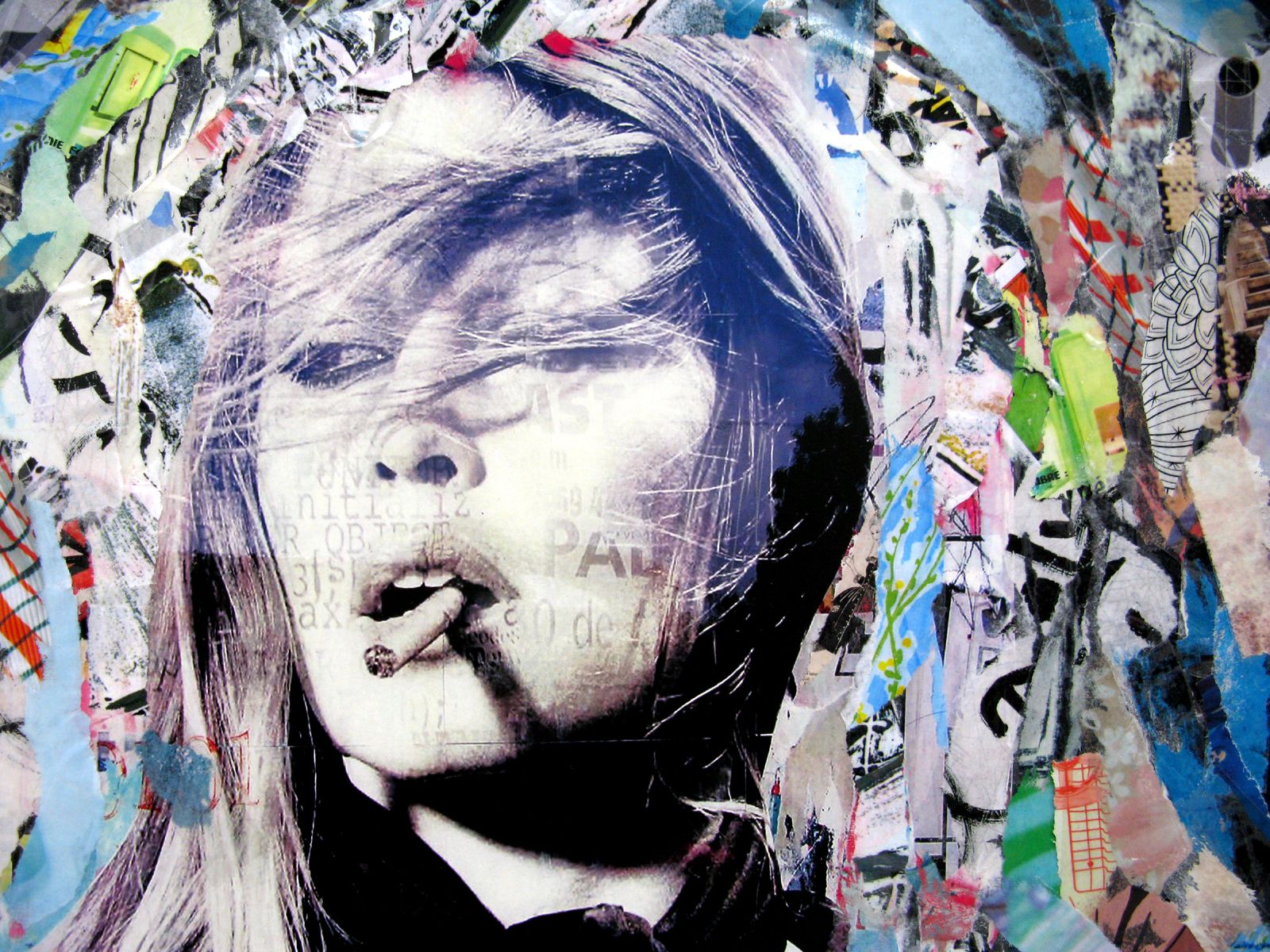 Tableau de FLOREPEA a pour titre  Queen B style graphique dim : FLOREPEAprix:450