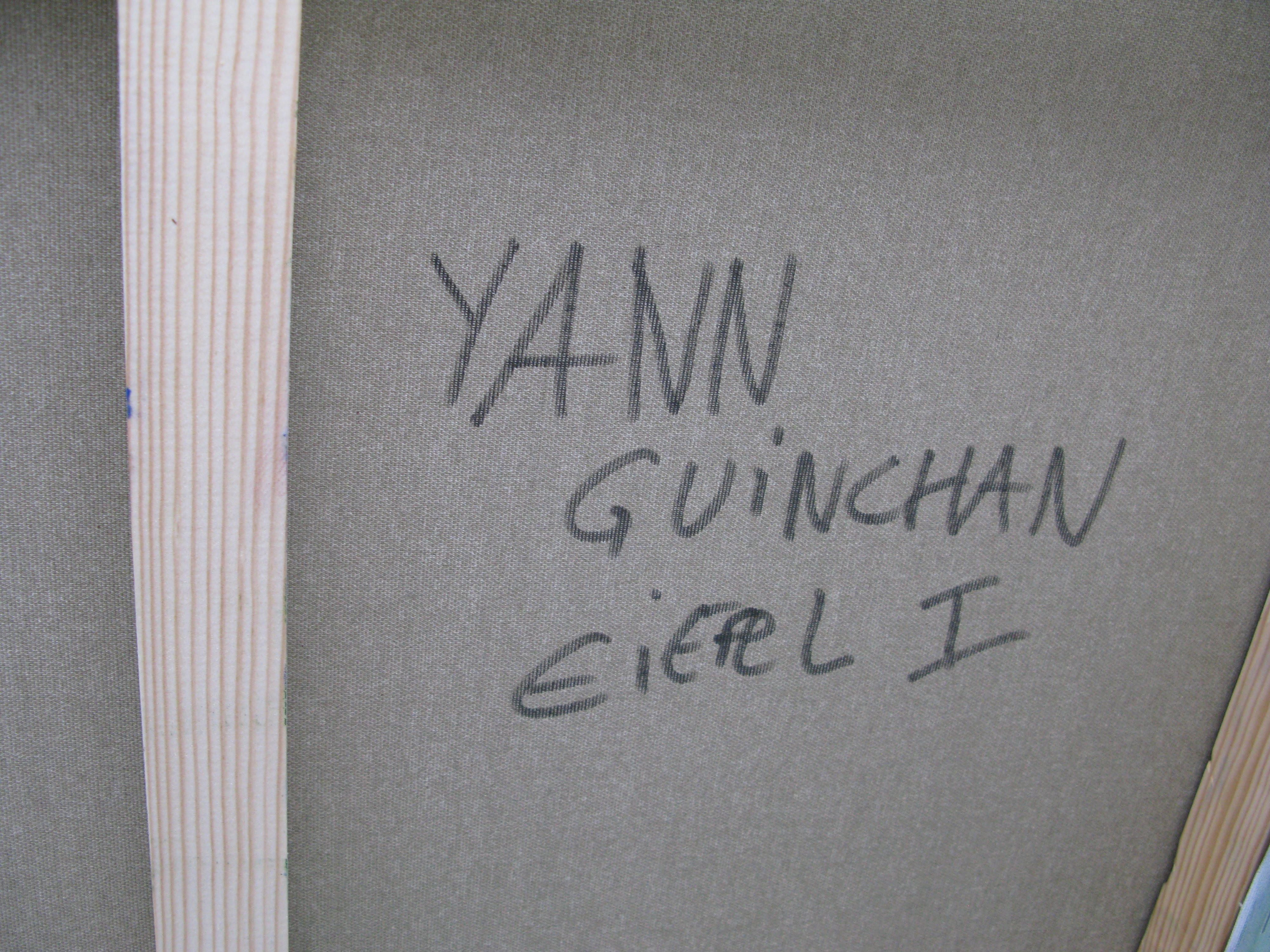 Tableau de YANN GUINCHAN a pour titre  Eiffel 1 style graphique dim : YANN GUINCHANprix:550
