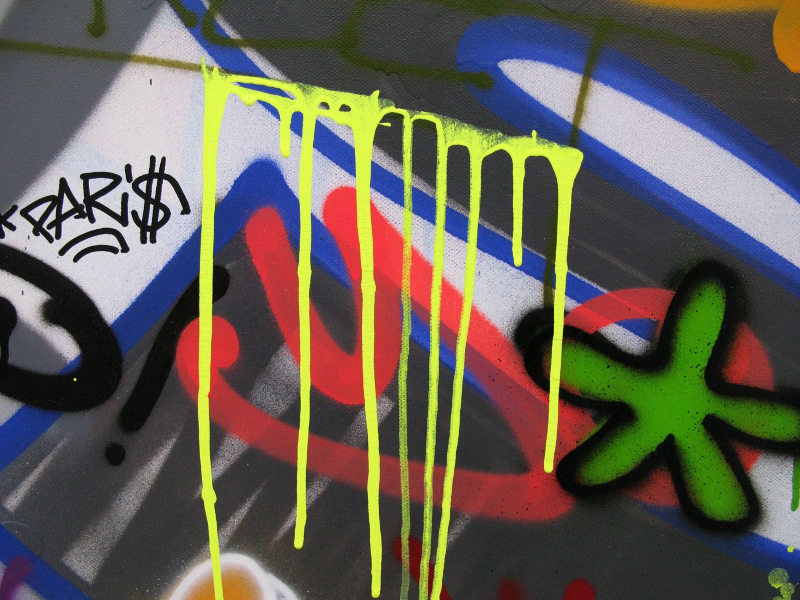 Tableau de KENY a pour titre  COLORAMAX 16 style graffiti, street art dim : KENYprix:800