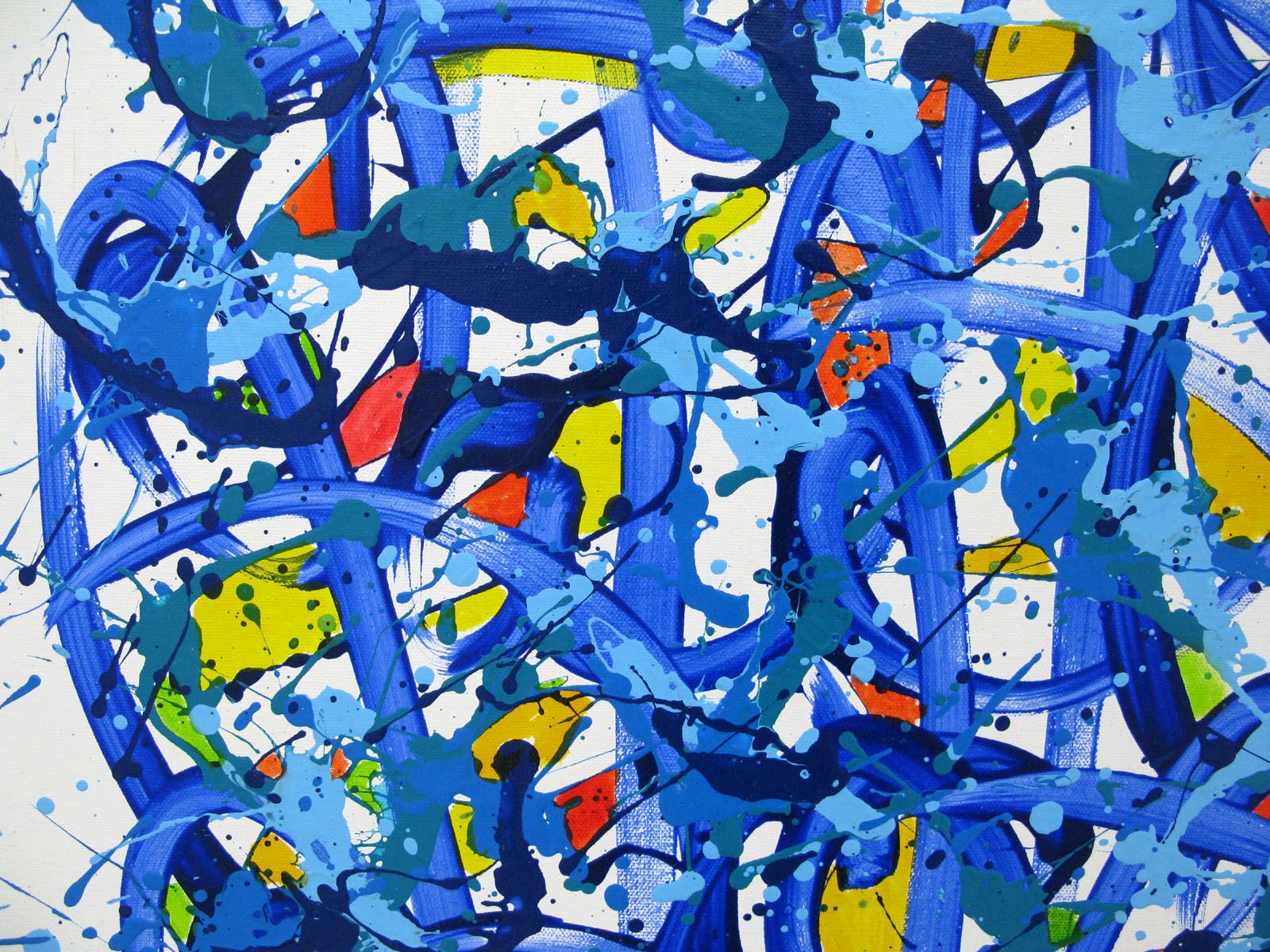 Tableau de STEPHANE RIME a pour titre  NONAME D98 style abstrait dim : STEPHANE RIMEprix:590