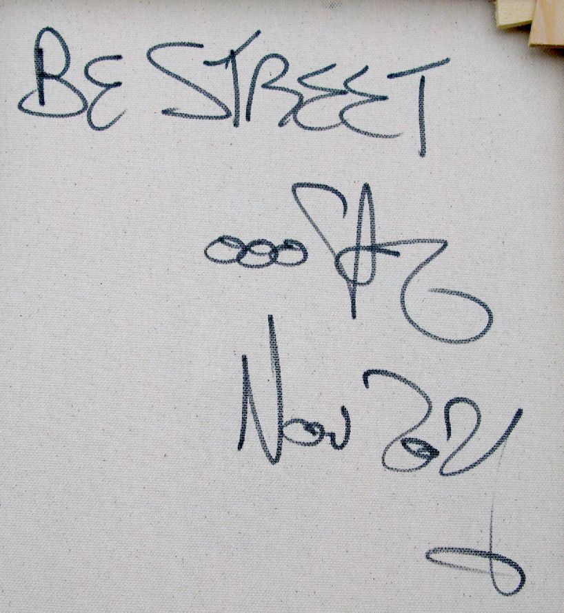 Tableau de RICO SAB a pour titre  Be street style street pop art, street art dim : RICO SABprix:320