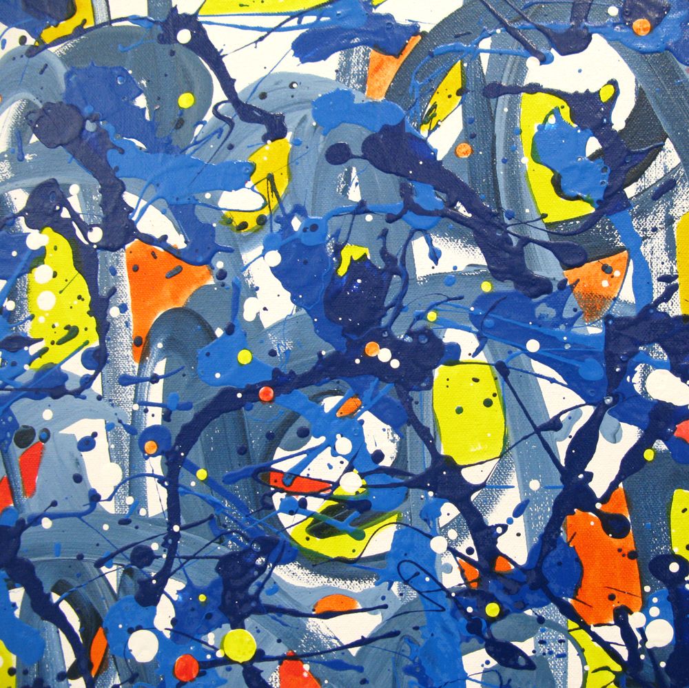 Tableau de STEPHANE RIME a pour titre  NONAME D119 style abstrait dim : STEPHANE RIMEprix:300
