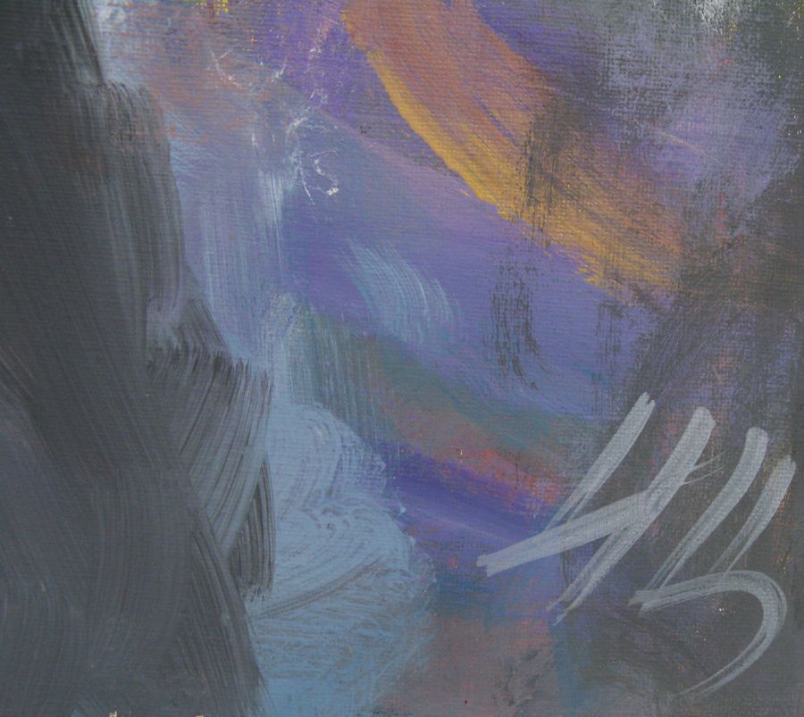 Tableau de IVAN TZONEV a pour titre  PASSAGE 2 style abstrait dim : IVAN TZONEVprix:1500