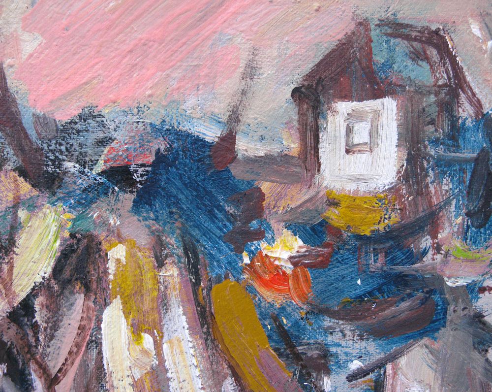 Tableau de IVAN TZONEV a pour titre  SELO-1 style figuratif dim : IVAN TZONEVprix: