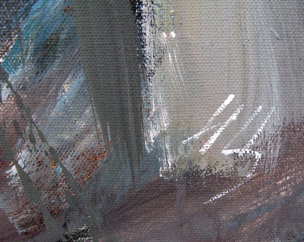 Tableau de IVAN TZONEV a pour titre  PORT style abstrait dim : IVAN TZONEVprix:350