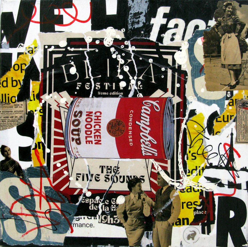 Tableau de PODKOL a pour titre  Insolent II style street art dim : PODKOLprix:140