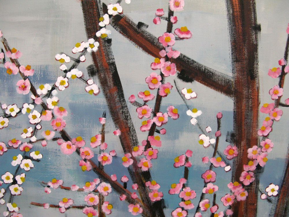 Tableau de JEONG MIN LEE a pour titre  FLORAISON MATINALE style figuratif dim : JEONG MIN LEEprix: