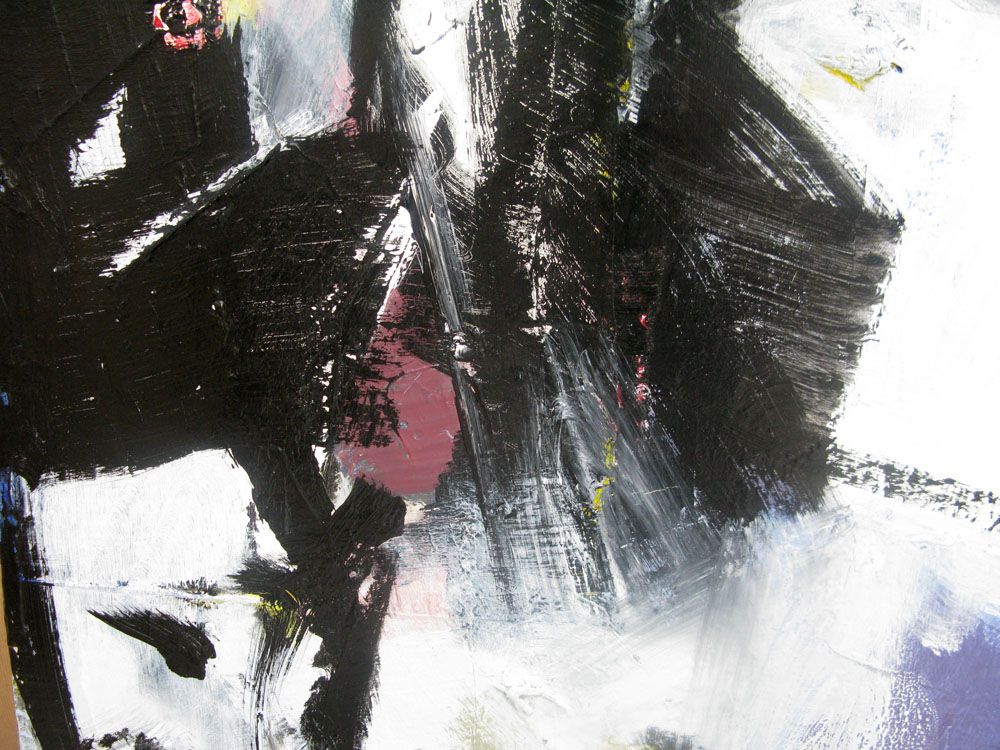 Tableau de JM BARROIS a pour titre  SONGE 10-02 style abstrait dim : JM BARROISprix: