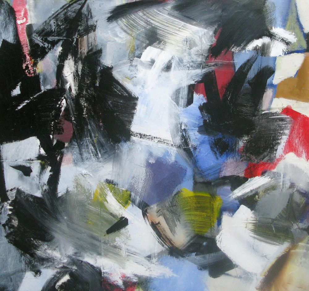 Tableau de JM BARROIS a pour titre  SONGE 10-02 style abstrait dim : JM BARROISprix: