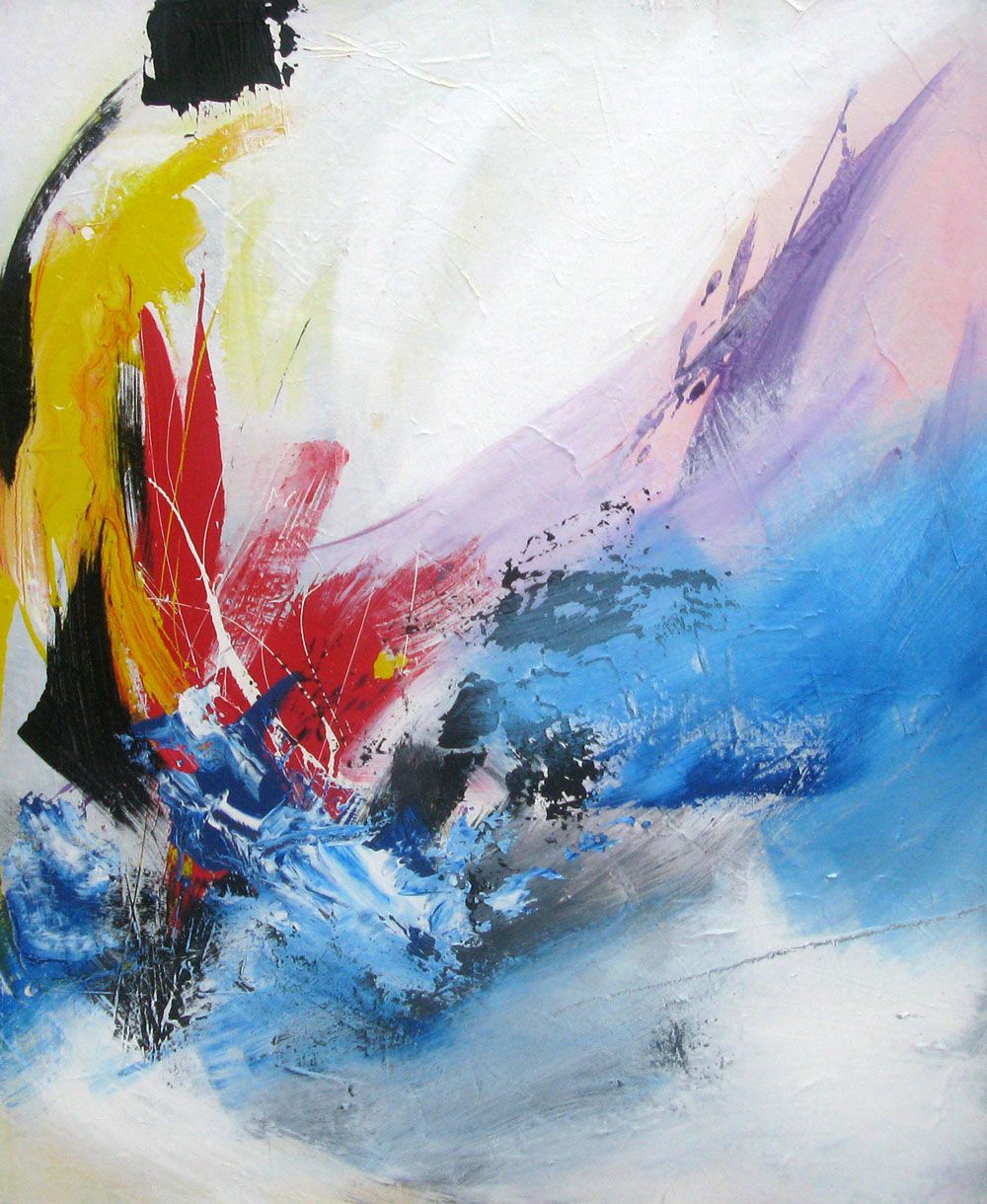 Tableau de JM BARROIS a pour titre  SONGE 09-09 style abstrait dim : JM BARROISprix: