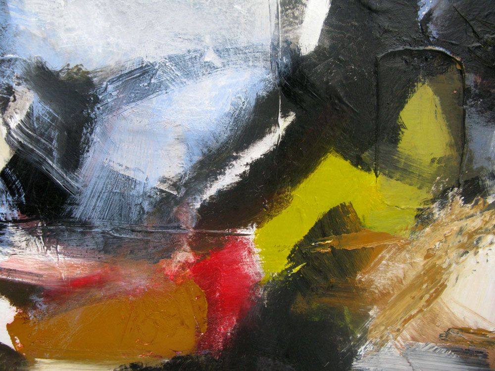 Tableau de JM BARROIS a pour titre  SONGE 10-05 style abstrait dim : JM BARROISprix:800