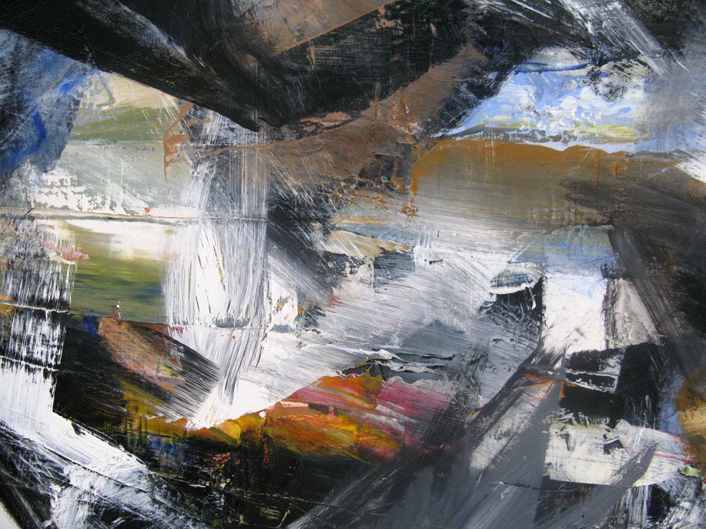 Tableau de JM BARROIS a pour titre  SONGE 10-06 style abstrait dim : JM BARROISprix:950