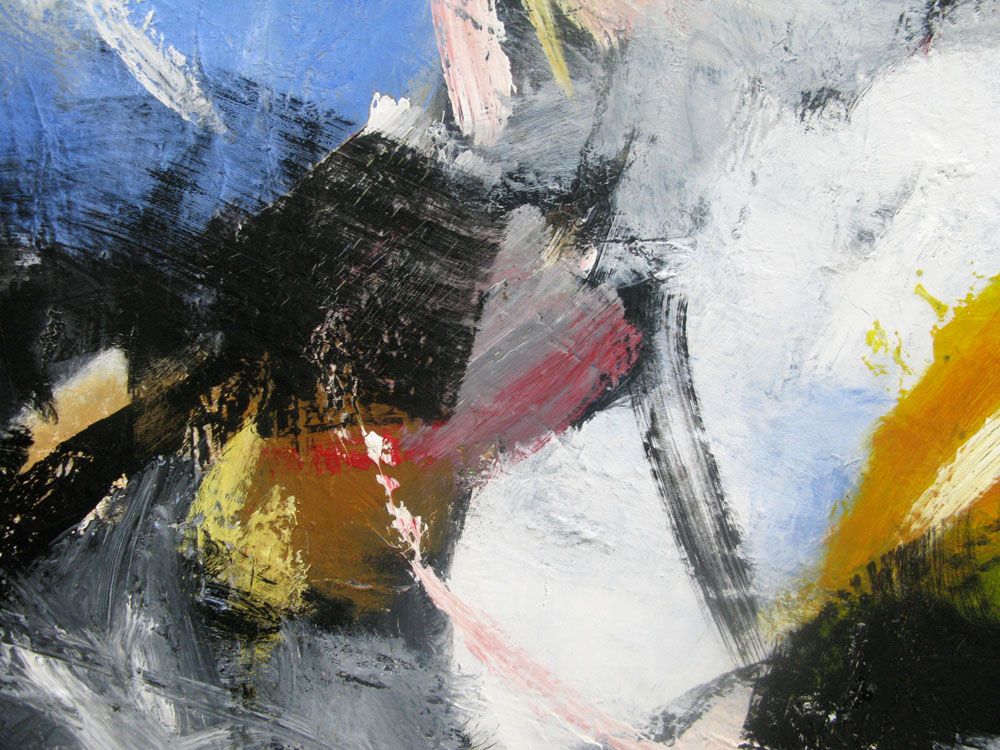 Tableau de JM BARROIS a pour titre  SONGE 10-01 style abstrait dim : JM BARROISprix:1800