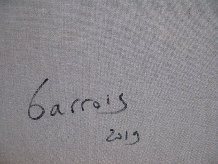 Tableau de JM BARROIS a pour titre  LA PIU BELLE style abstrait dim : JM BARROISprix:950