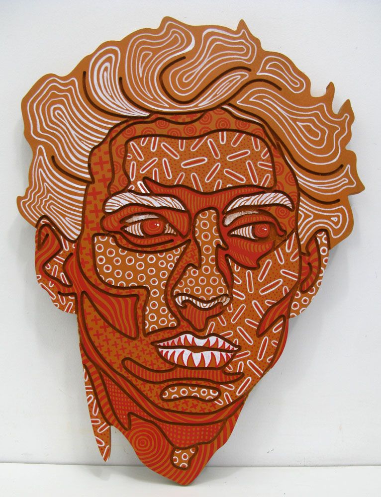 Sculpture de JACK JACQUOT a pour titre  Nuance 3 style street pop art dim : JACK JACQUOTprix:500
