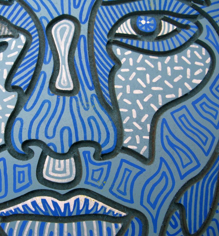 Sculpture de JACK JACQUOT a pour titre  Nuance 18 style street pop art dim : JACK JACQUOTprix:350