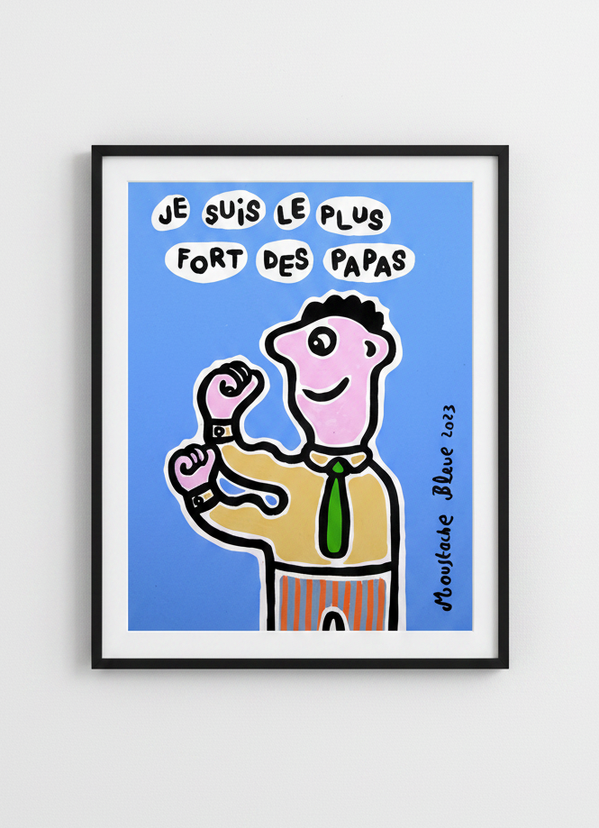 Je suis le plus fort des papas