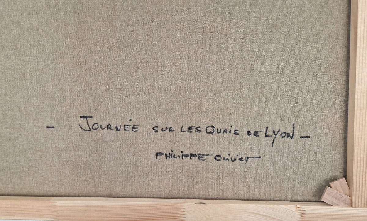 Journée sur les quais de Lyon