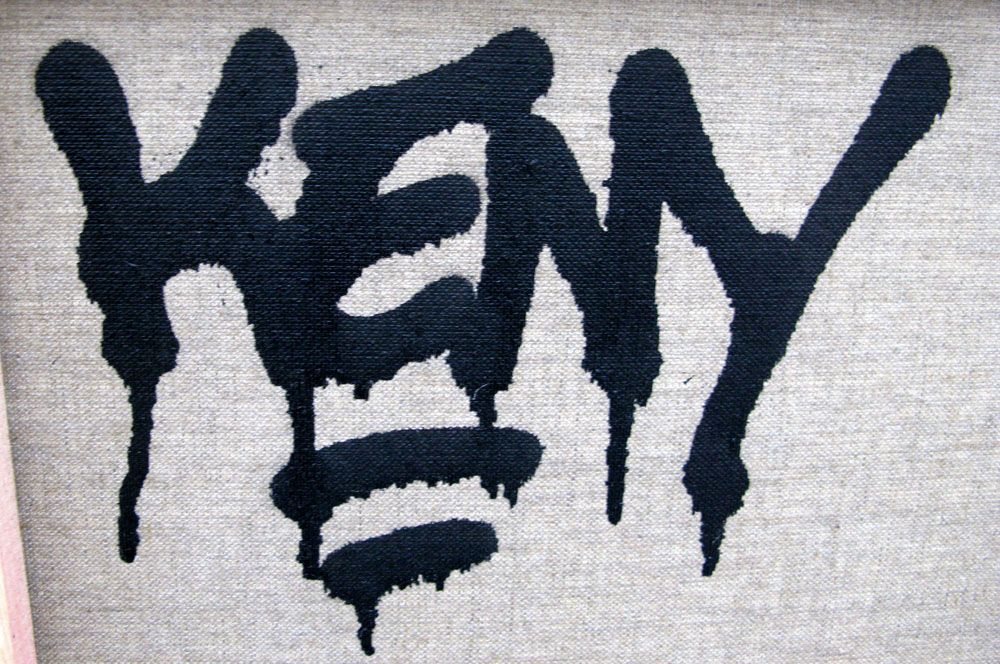 Tableau de KENY a pour titre  COLORAMAX 8 style graffiti, street art dim : KENYprix:450