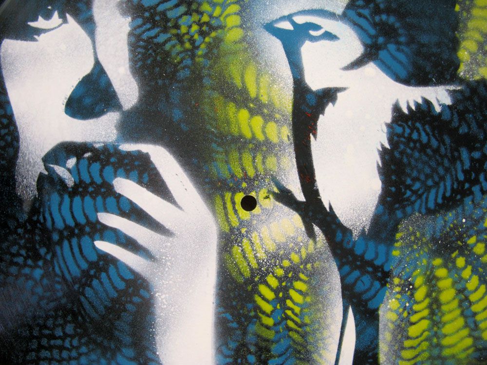 Tableau de KARO TRASS a pour titre  Ca sent bon le printemps style street pop art, street art dim : KARO TRASSprix:120