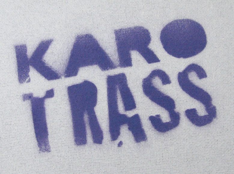 Tableau de KARO TRASS a pour titre  Mermaid style street pop art, street art dim : KARO TRASSprix:150