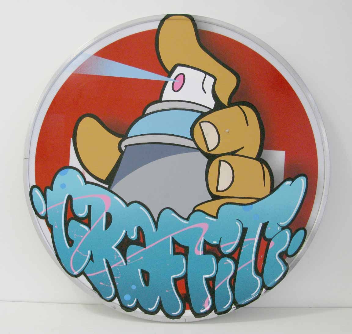 Tableau de KENY a pour titre  Graffiti style graffiti, street art dim : KENYprix:500