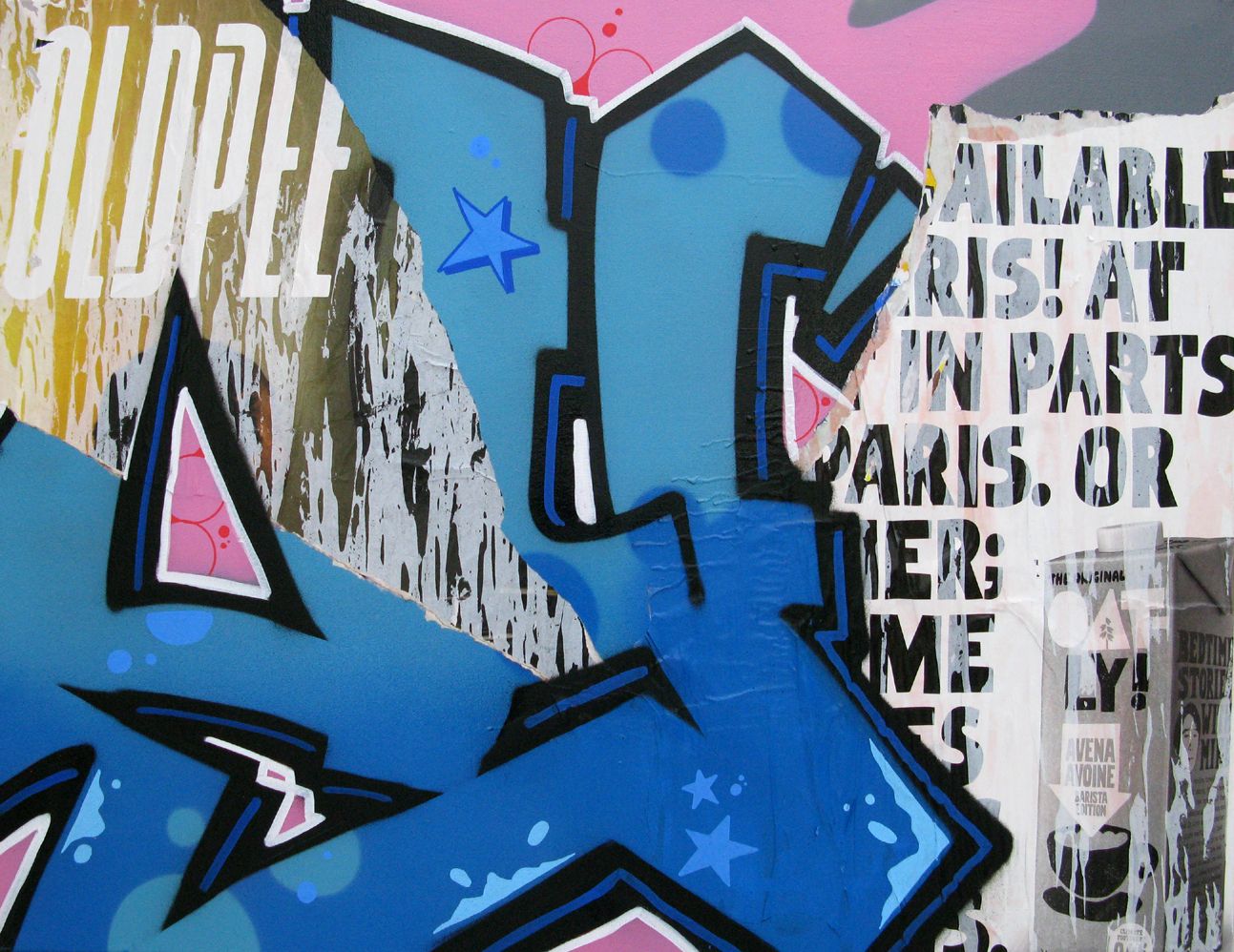 Tableau de KENY a pour titre  Paris style graffiti, street art dim : KENYprix:1000