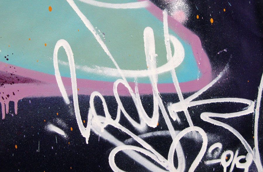 Tableau de LADY K a pour titre  SANS TITRE style no dim : LADY Kprix: