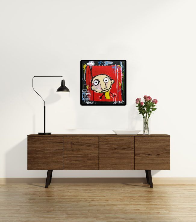 Tableau de LARBI ZAIDI a pour titre  SANS TITRE 5 style street art dim : LARBI ZAIDIprix: